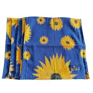MammaRo’ Lucca Sunflower Print Cloth Napkin Set (5)
